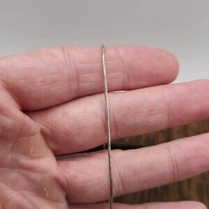 10 Inch Sterling Silver Chain Ankle Bracelet A607
